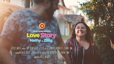Videographer Aspect Movies from San Paolo, Brazil - Love Story - Nathy e Zillig, engagement, wedding