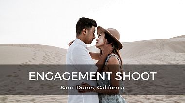 Видеограф Lev Kamalov, Лос-Анджелес, США - Oceano Sand Dunes engagement session, аэросъёмка, лавстори, свадьба