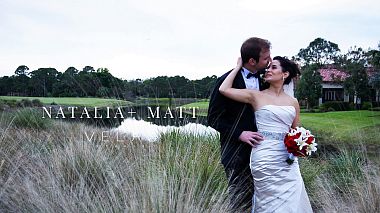 Videograf Oriana Vera din Madrid, Spania - Natalia & Matt: American & Brazilian Wedding at Trump National Golf Club Jupiter Florida, eveniment, nunta