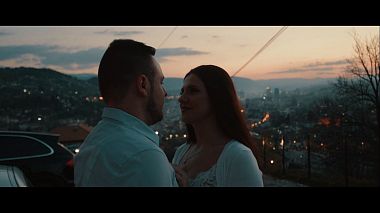 Видеограф Nedim Fox, Бихач, Босния и Герцеговина - E & E -  Sarajevo's love, аэросъёмка, свадьба