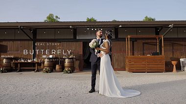 Видеограф Alessandro Pirino, Рим, Италия - BUTTERFLY, SDE, drone-video, engagement, reporting, wedding