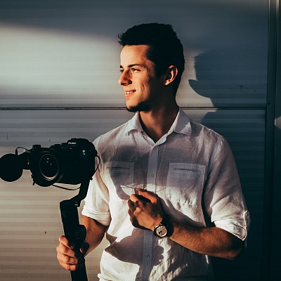 Videographer David Branc