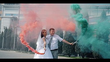 Videógrafo Максим Балыхин de Donetsk, Ucrania - Roman and Olga, drone-video, wedding