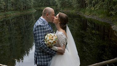 Видеограф Ksenia Brusnitsyna, Сургут, Русия - Wedding clip / Victor and Yana, drone-video, musical video, wedding
