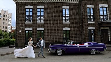 Videografo Andrey Voskres da Krasnojarsk, Russia - GLEB & ALENA. Urban wedding, wedding