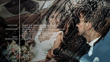 Filmowiec Graziano Lacitignola z Monopoli, Włochy - Francesco+Francesca, drone-video, engagement, event, reporting, wedding
