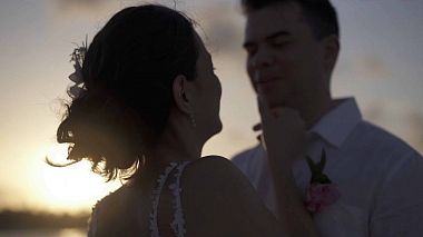 Відеограф IvanE Guevara, Канкун, Мексiка - Bianca & Luigi, wedding