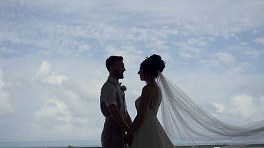 来自 坎昆, 墨西哥 的摄像师 IvanE Guevara - Kayleigh & Luke / Riviera Maya, México., wedding