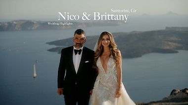 Видеограф Sky is the limit Cinematography, Атина, Гърция - Niko & Brittany / Straight from United States to Greece for an amazing wedding!, wedding