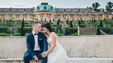 来自 卡托维兹, 波兰 的摄像师 Nastrojowe Studio Film - Wedding clip in Potsdam, backstage, engagement, event, wedding