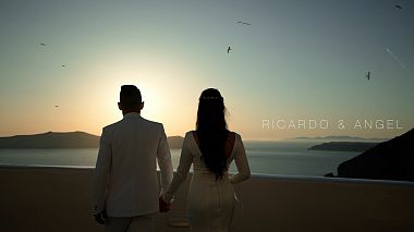 Santorini, Yunanistan'dan Themistocles Kaltsidis kameraman - Emotional cinematic wedding in Santorini - Ricardo & Angel, düğün
