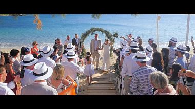 Filmowiec Evangelos Tzoumanekas z Naksos, Grecja - Beach Wedding in Naxos Island - Greece, wedding