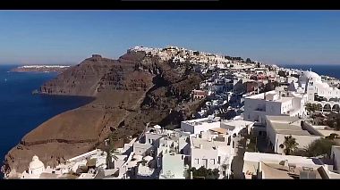Videograf Evangelos Tzoumanekas din Naxos, Grecia - Santorini Landscape Drone Video, filmare cu drona