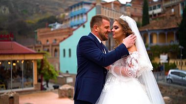 Videographer Mamuka Chokheli from Tbilisi, Georgia - Polish couple's wedding in Georgia, SDE, drone-video, engagement, wedding