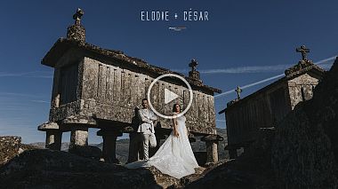 Videógrafo Gonzaga Lopes de Oporto, Portugal - Elodie e César I Love Story, SDE, engagement, wedding