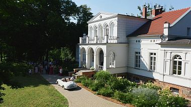 Videographer Lenses Films from Vratislav, Polsko - Unique outdoor wedding - Przystanki Manor, wedding