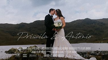 Cuenca, Ekvador'dan Felipe Idrovo kameraman - Priscila & Antonio - Highlights, düğün
