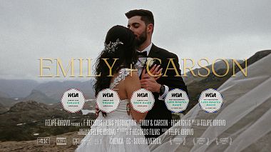 Videograf Felipe Idrovo din Cuenca, Ecuador - Emilia + Carson - Wedding Trailer, nunta