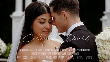 来自 昆卡, 厄瓜多尔 的摄像师 Felipe Idrovo - Colby & David - Highlights - NJ - USA, wedding