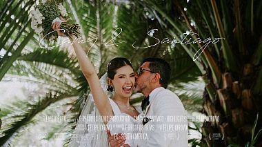 Videographer Felipe Idrovo from Cuenca, Ekvádor - Camy & Santiago - Wedding Trailer, wedding