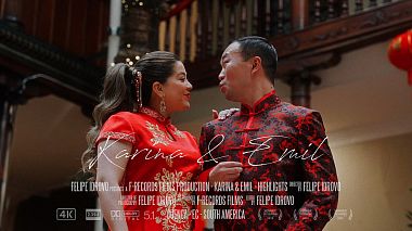 Videographer Felipe Idrovo from Cuenca, Ecuador - Karina & Emil - Highlights, wedding