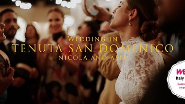 || Nicola and Asia || Wedding in Tenuta San Domenico, SDE, drone-video, engagement, reporting, wedding