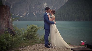 Videógrafo Paolo  Brentegani de Verona, Itália - Sergey&Anastasia wedding on Lake Braies Italy, wedding