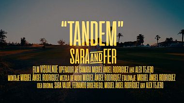 Videógrafo Visualnue films de Badajoz, España - Sara&Fer "Tandem", wedding