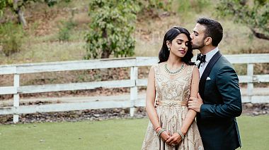 Videografo Aperina Studios da San Francisco, Stati Uniti - Amazing Indian Wedding Film - a Saddlerock Ranch Wedding in Malibu, CA, drone-video, engagement, event, wedding