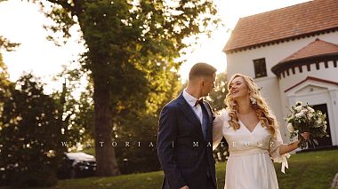 来自 波兹南, 波兰 的摄像师 pyrQa  film studio - Wiktoria i Mateusz | Bagatelka, wedding