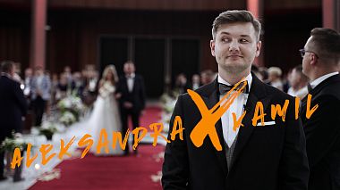 Videografo Mariusz Mendrzycki da Piotrków Trybunalski, Polonia - Aleksandra & Kamil - Wedding highlights 2021 / Cinematic wedding / Warszawa, wedding