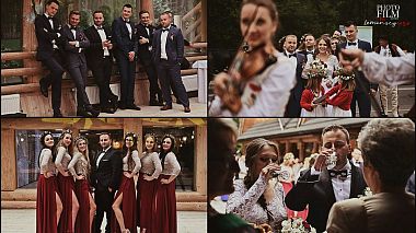 Видеограф Robert Lemanski, Легница, Польша - Highlander Wedding - teaser, аэросъёмка, лавстори, репортаж, свадьба
