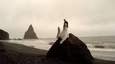 Видеограф Kate Pervak, Лос Анджелис, Съединени щати - Iceland. Elopement, drone-video, engagement, wedding