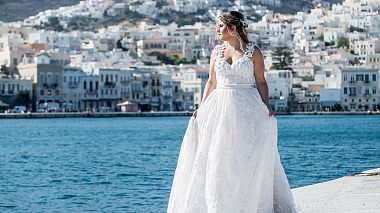 Видеограф George  Roussos, Греция - Mixalis & Eleni | A beautiful wedding in the island of Syros, SDE, аэросъёмка, свадьба