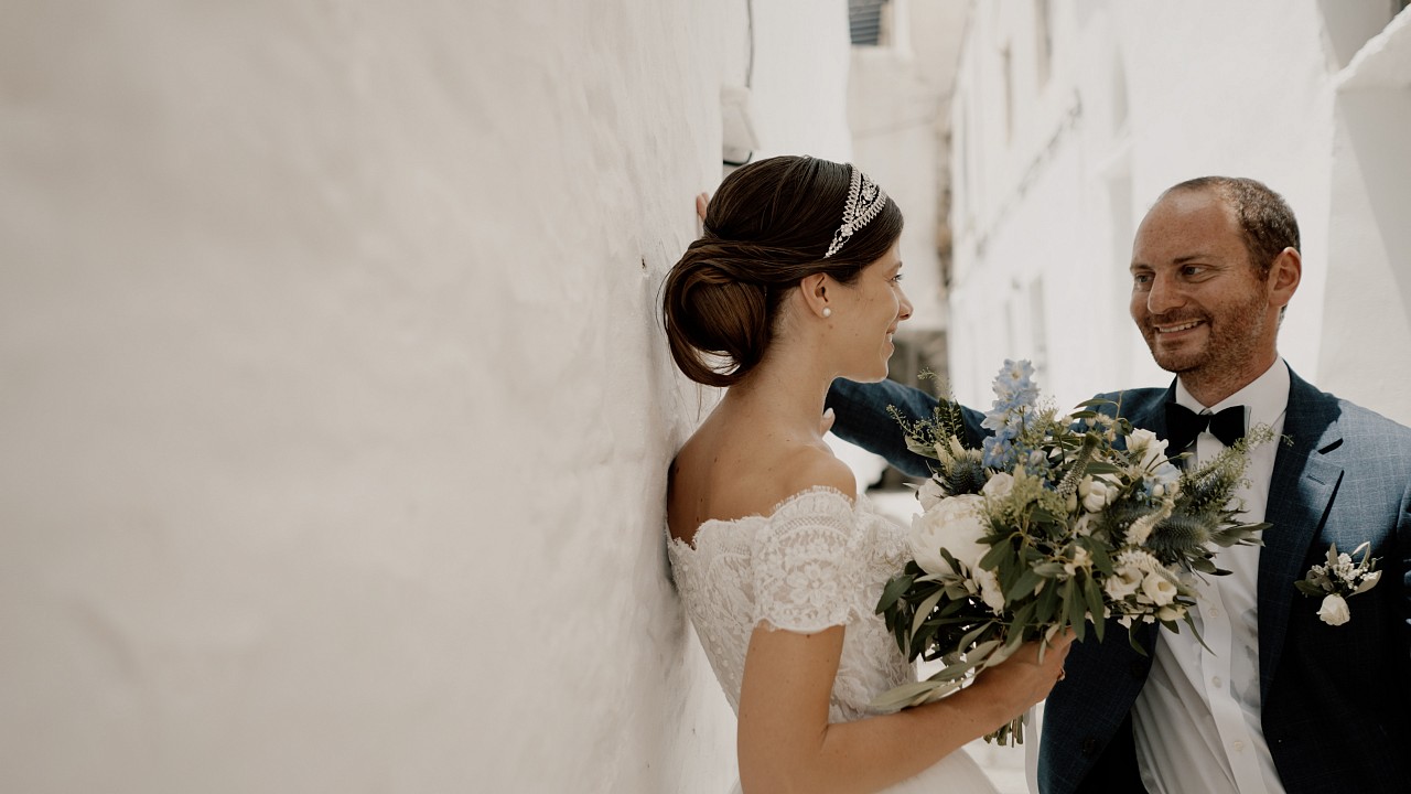 Philippe & Aurelie an amazing wedding in Tinos island, Greeece | Coming soon