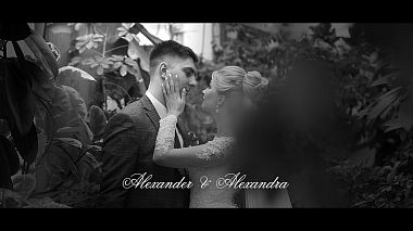 Videografo Kazimir Ahel da Minsk, Bielorussia - Alexander and Alexandra, wedding