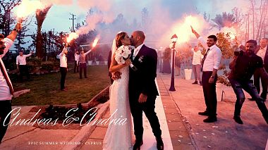 Видеограф George Panagiotakis, Никозия, Кипър - A Luxury Summer Wedding in Cyprus | Andreas & Andria, wedding