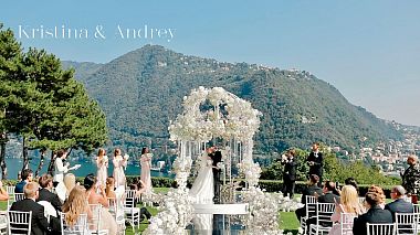 Videografo Aliaksei Tkachonak da Como, Italia - Magnificent wedding at Villa Bonomi on Lake Como in Italy, wedding
