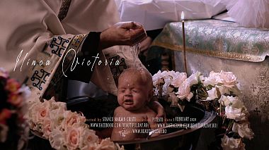 Відеограф Marian Cristi Stancu, Пітешті, Румунія - Ilinca Victoria - baptism highlights, baby, drone-video, event