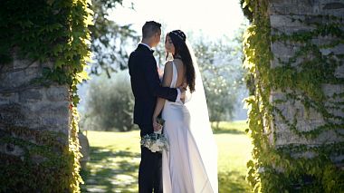 Видеограф Lumiere Wedding Films, Флоренция, Италия - S + D / Borgo Bastia Creti, drone-video, wedding