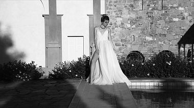 Видеограф Lumiere Wedding Films, Флоренция, Италия - G + R / Shooting in Cortona, аэросъёмка, свадьба