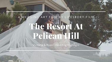 来自 洛杉矶, 美国 的摄像师 Rick Lykov - The Resort At Pelican Hill Wedding Venue | Wedding Video Ryan & Victoria | LifeStory.Film, wedding