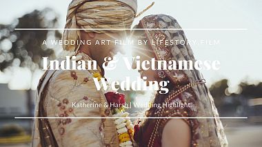 Videografo Rick Lykov da Los Angeles, Stati Uniti - The Most Beautiful Indian & Vietnamese Wedding | Katherine & Harsh | Saratoga Springs Wedding | LifeStory.Film, wedding