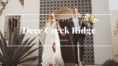 Filmowiec Rick Lykov z Los Angeles, Stany Zjednoczone - Deer Creek Ridge Wedding Video Teaser Luke & Jenny | LifeStory.Film {Malibu Wedding Videographer}, SDE, drone-video, wedding
