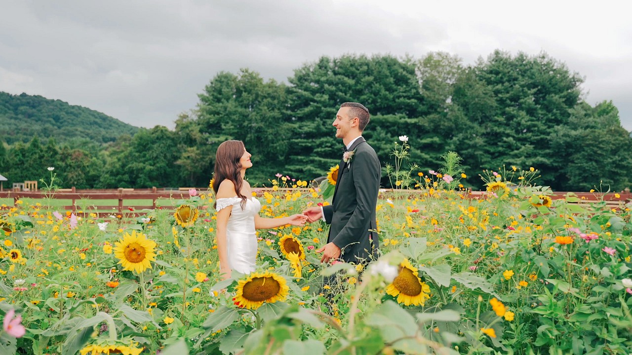 Chantal & Patrick | Hidden River Events, Asheville | wedding teaser