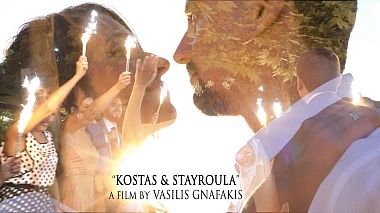 Videographer Vasilis Gnafakis đến từ KOSTAS & STAYROYLA, drone-video, engagement, erotic, event, wedding