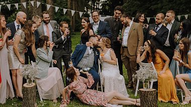 Видеограф LIGHTLEAVES Wedding Stories, Люблин, Полша - Aleksandra + Michael / Wedding Day at Dwór Leśce / Poland / 4K, drone-video, event, reporting, wedding