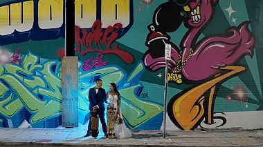 Видеограф Alejandro Franco Castillo, Майами, США - Caroline & Alan, аэросъёмка, свадьба, событие