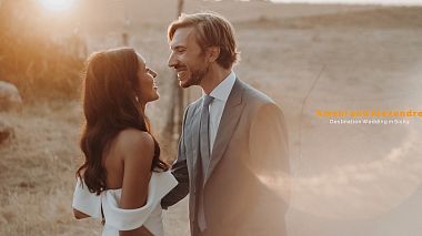 Видеограф Bruno Tedeschi, Палермо, Италия - Destination Wedding in Sicily, аэросъёмка, лавстори, свадьба, событие