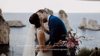 Видеограф Bruno Tedeschi, Палермо, Италия - L'amore è una cosa Meravigliosa | Destination Wedding, аэросъёмка, репортаж, свадьба
